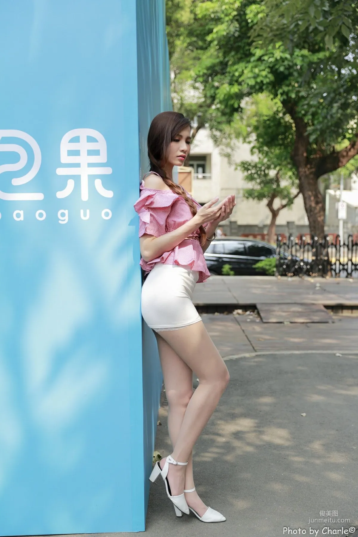 [Taiwan Beauties] Cai Yixin Candice Normal University Outdoor Shoot 3 Outfits Photo Set photo 3