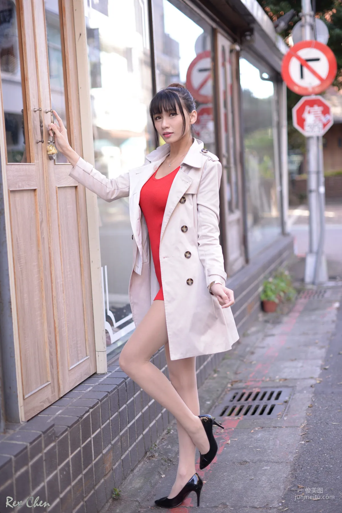 [Taiwan Web Celebrity Beauty] Cai Yixin - Outdoor Shoot 6 Outfit Collection Photo Set photo 48