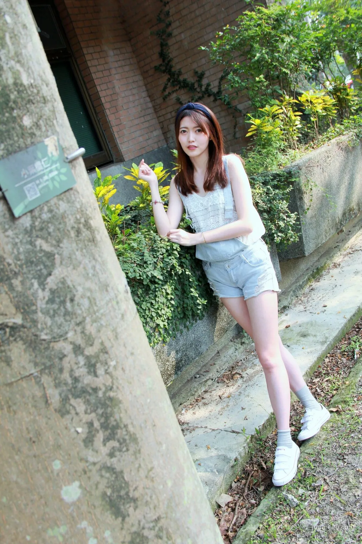 [Taiwan Internet Celebrity Beauty] Brindy Xuexue/Huang Pin Xuan 'Taiwan University Outdoor Shoot' Photo Set photo 47