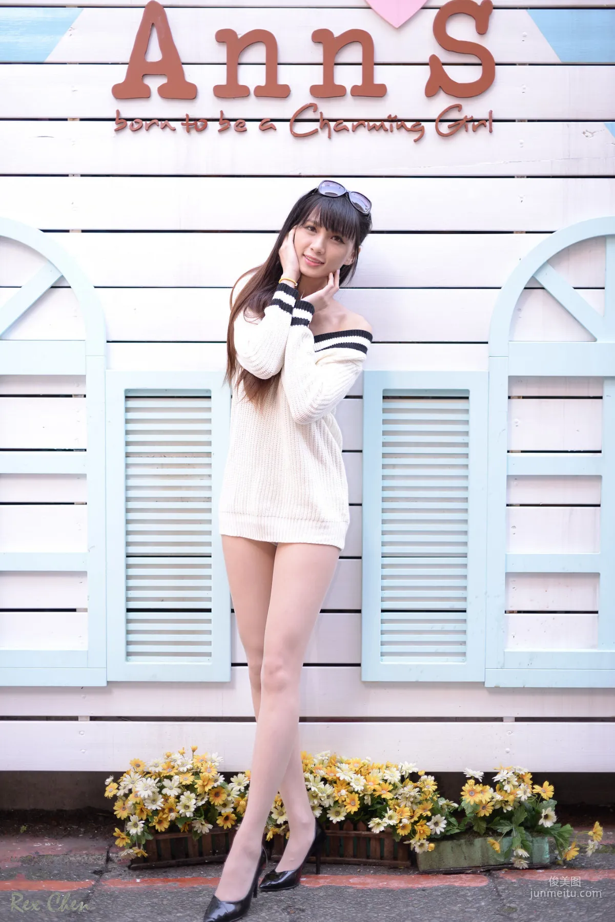 [Taiwan Web Celebrity Beauty] Cai Yixin - Outdoor Shoot 6 Outfit Collection Photo Set photo 63