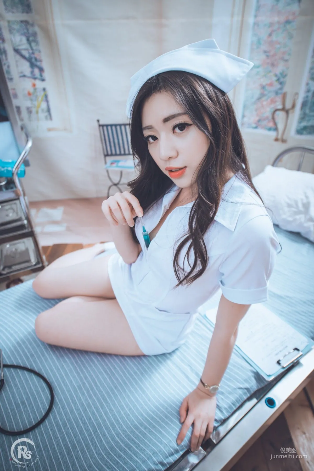 [Taiwan Internet Celebrity Beauty] Xie Liqi, Xie Yuqi's Nurse Photo Set photo 11