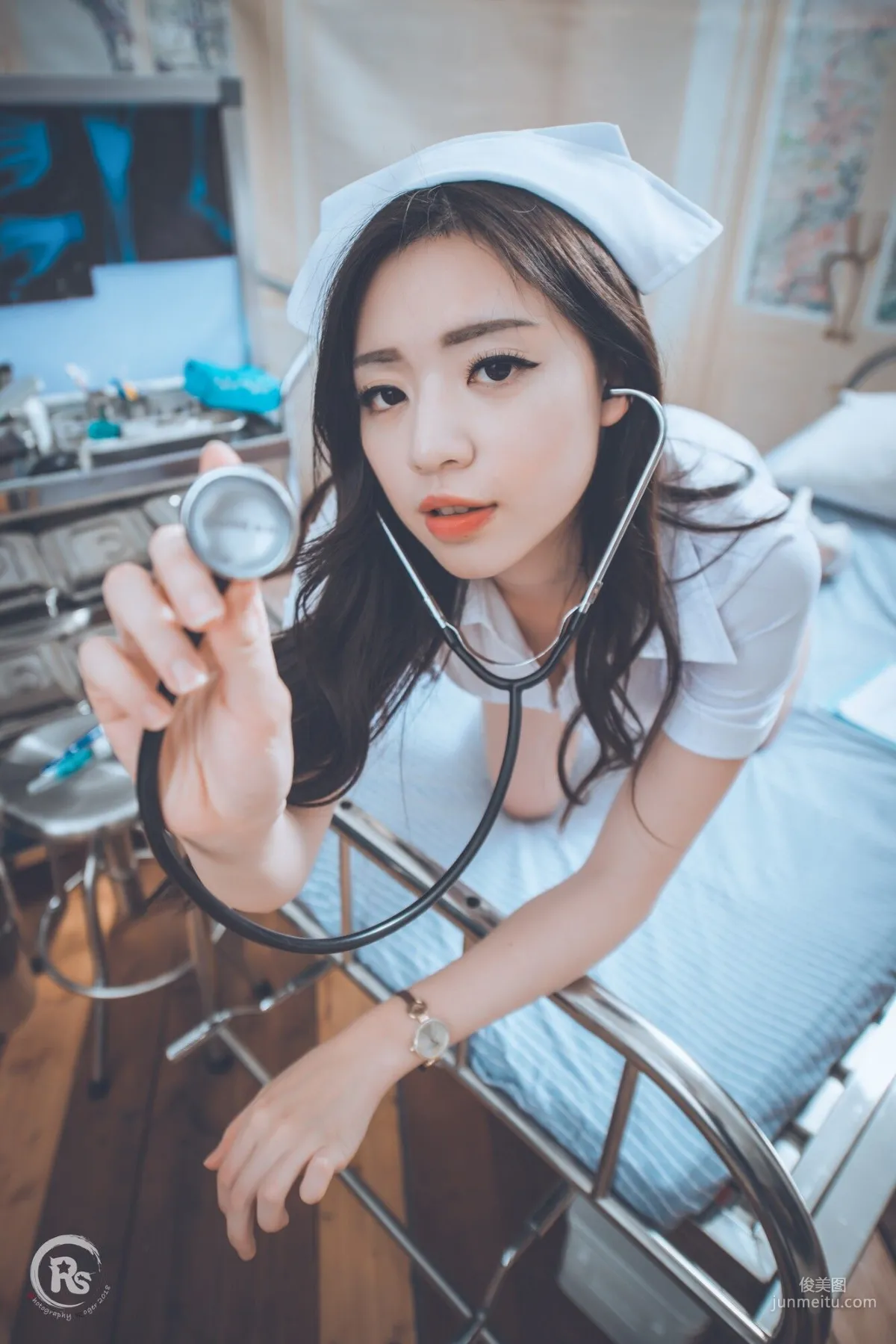 [Taiwan Internet Celebrity Beauty] Xie Liqi, Xie Yuqi's Nurse Photo Set photo 10