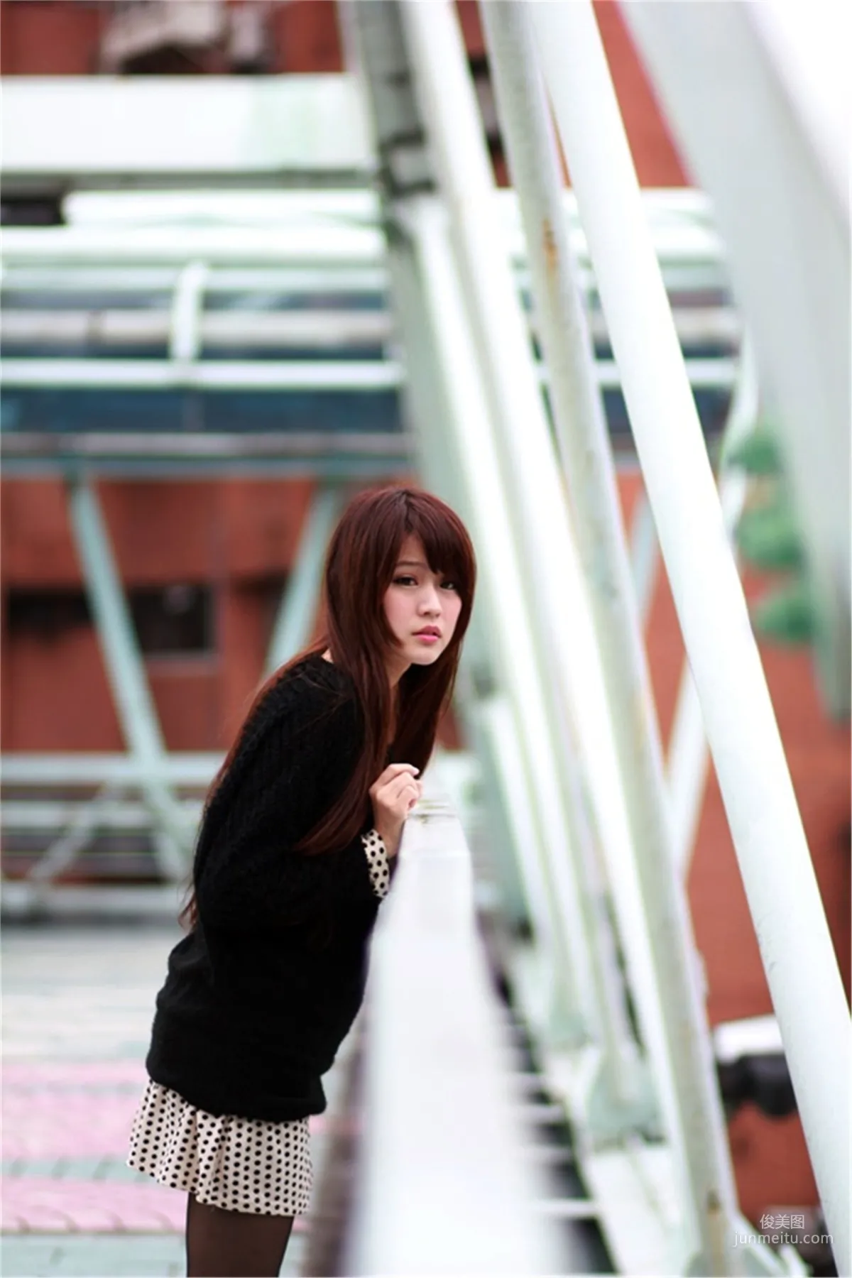 [Taiwan Beauties] Qiu Yuxuan (Yu Xuan) + Bai Bai, Campus Cute Outdoor Shoot Photo Set photo 19