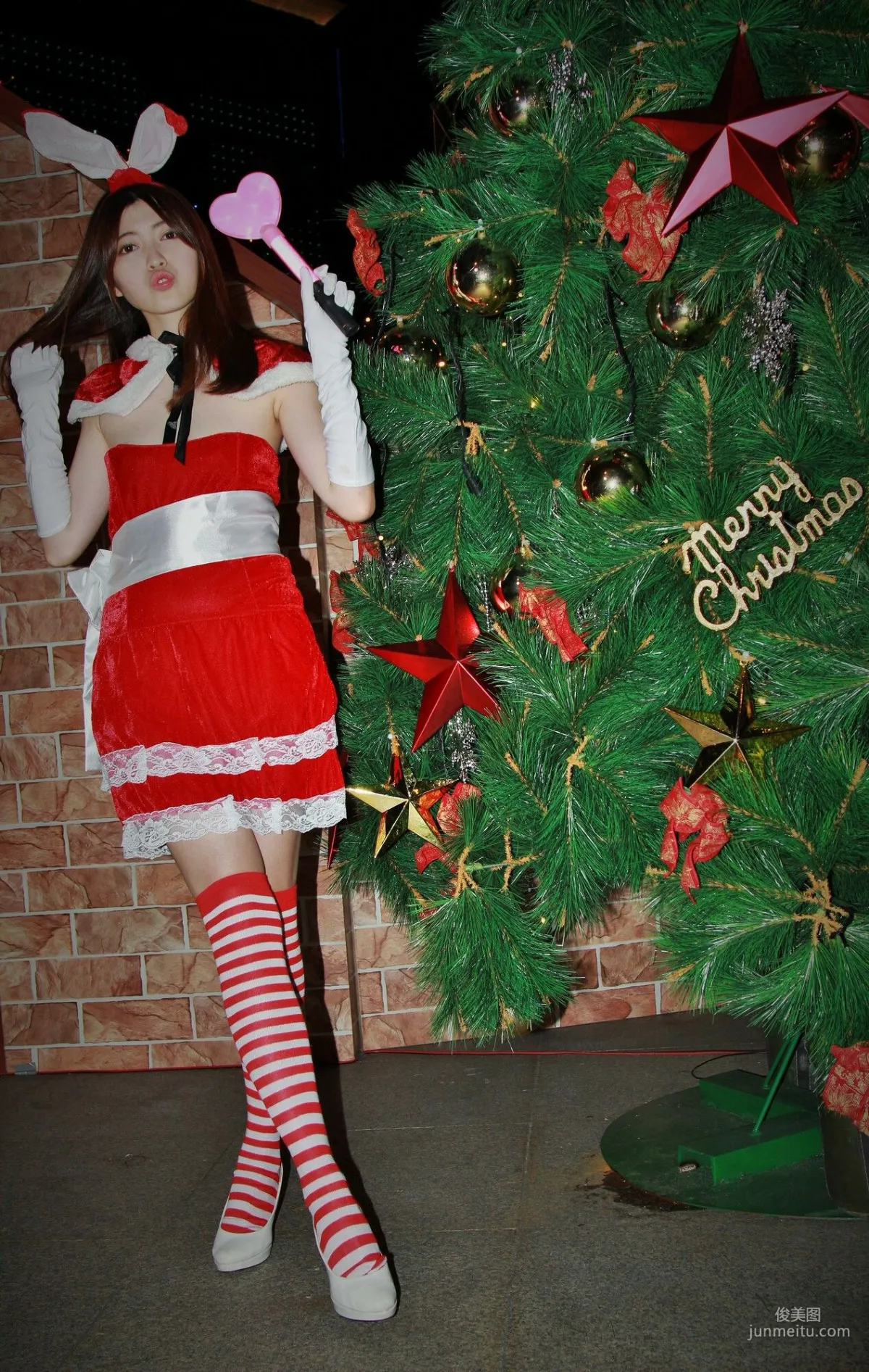 [Taiwan Beauties] Huang Pin Xuan, Banqiao Christmas City Night Shoot Photo Set photo 18