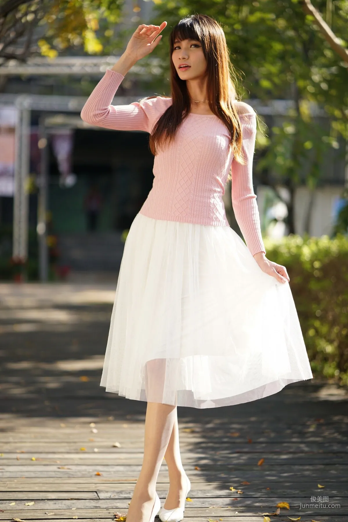 [Taiwan Internet Celebrity Beauty] Cai Yixin Candice Taichung Cultural and Creative (Two Outfits) Photo Set photo 20