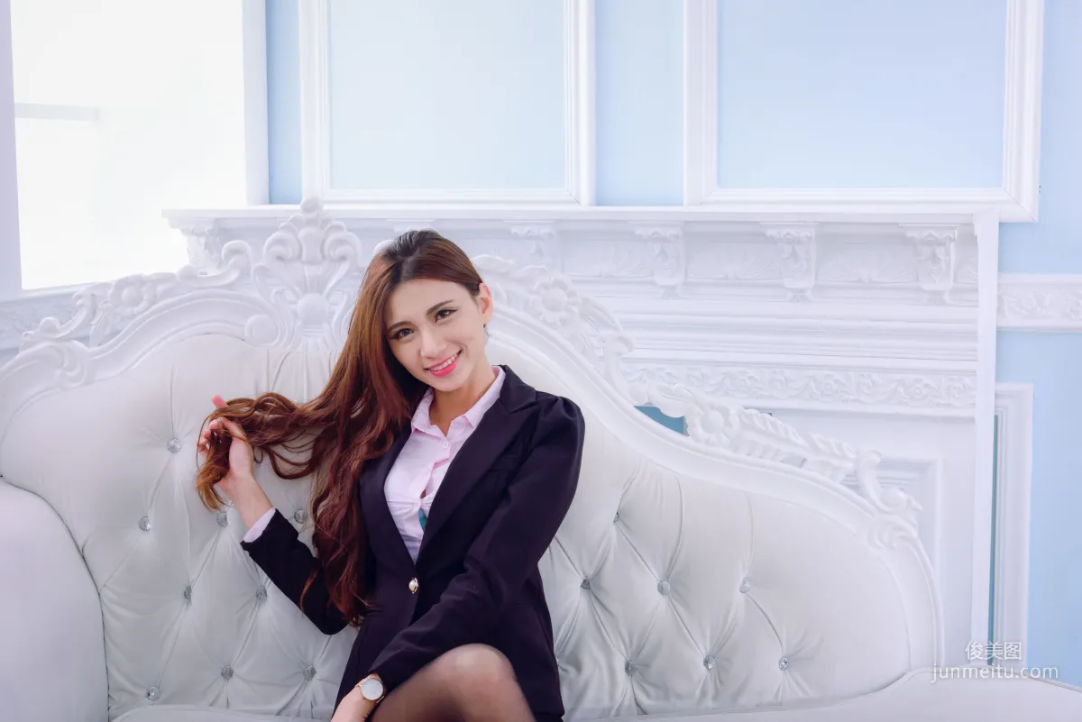 [Taiwan Beauties] Cai Yixin, Studio Shoot 3 Sets Stockings Beautiful Legs Outfit Photo Set photo 64