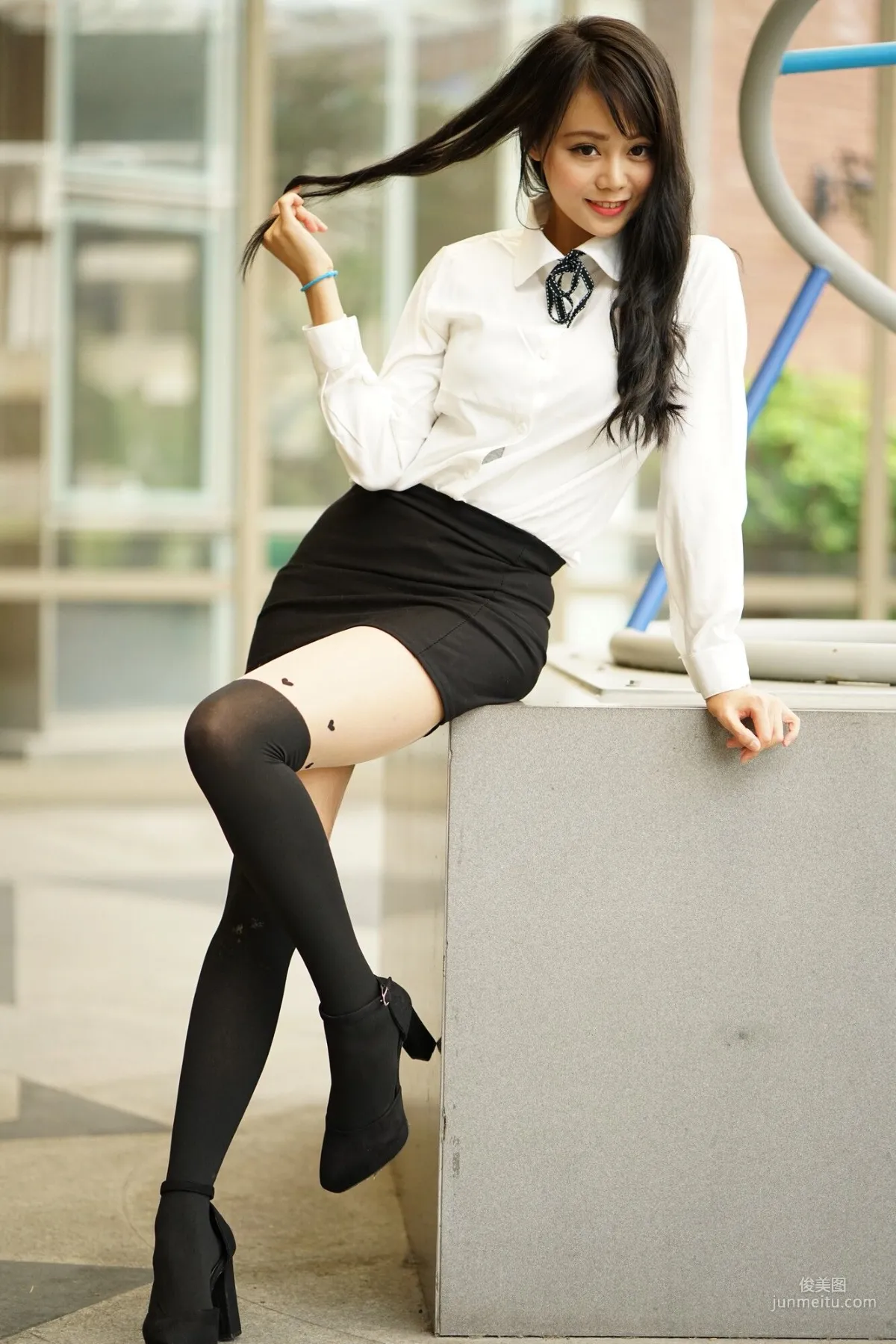 [Taiwan Beauties] Candy Sun, Asia University Outdoor Shoot Photo Set photo 10
