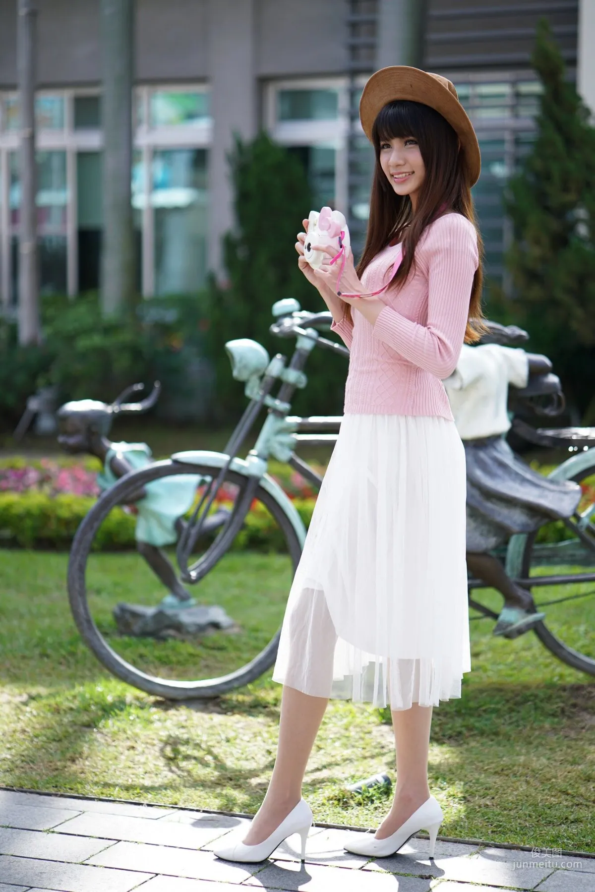 [Taiwan Internet Celebrity Beauty] Cai Yixin Candice Taichung Cultural and Creative (Two Outfits) Photo Set photo 29