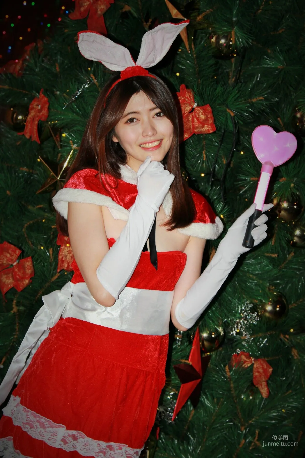 [Taiwan Beauties] Huang Pin Xuan, Banqiao Christmas City Night Shoot Photo Set photo 47
