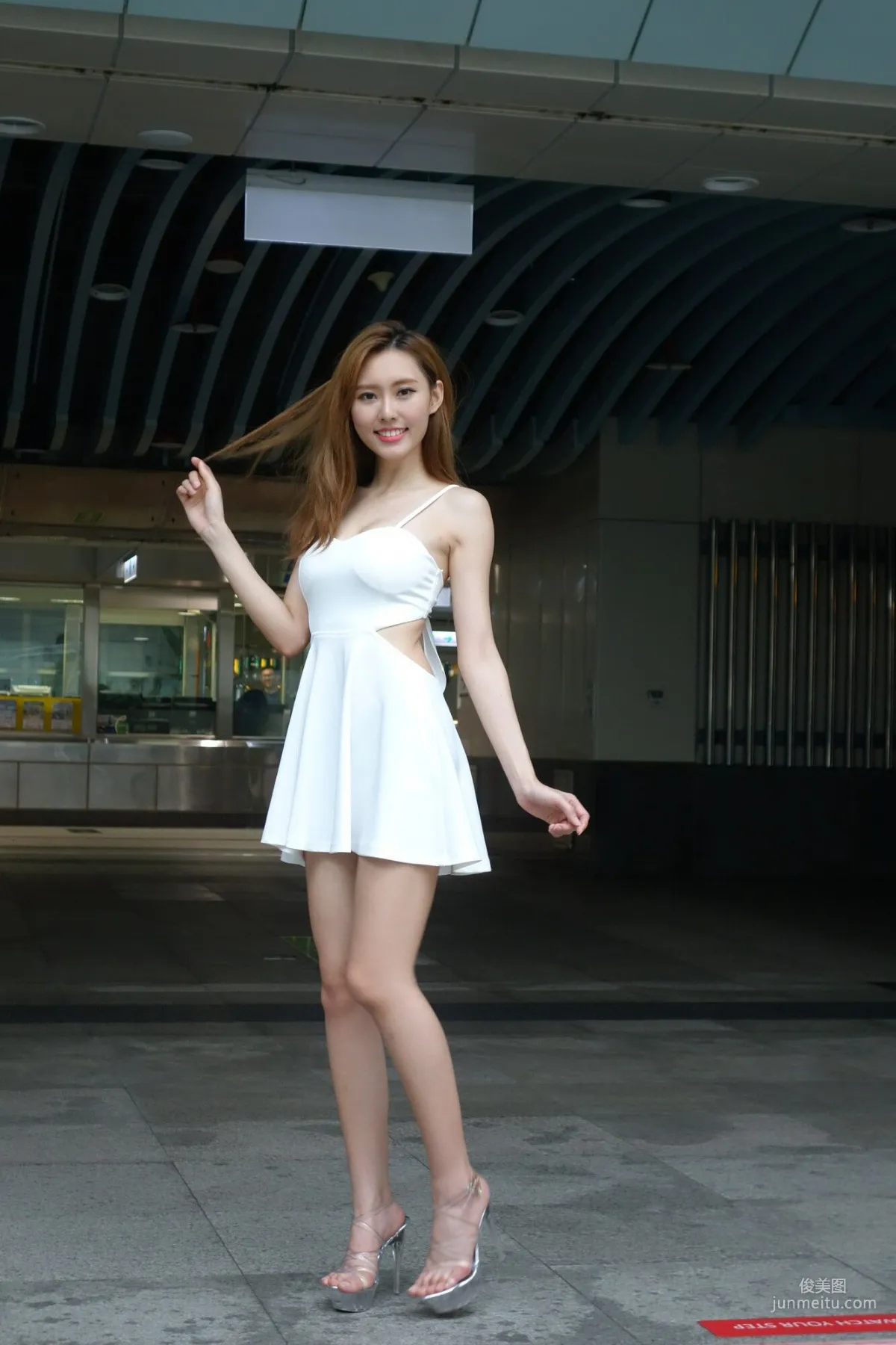 [Taiwan Internet Celebrity Beauty] Guo Minwen Queenie, Martial Arts Hall Street Snap, Photo Set photo 22
