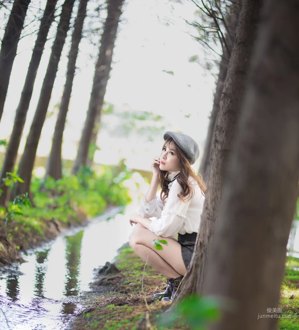 [Taiwan Beauties] Wu Yuqi Bald Cypress in Luzhu Photo Set photo 17