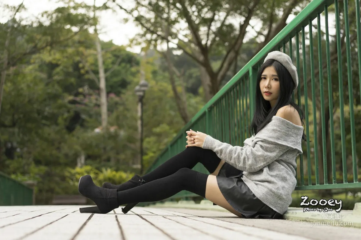 [Taiwan Beauties] Zooey, Outdoor Shoot Fresh and Pure 3 Outfits, Photo Set photo 46