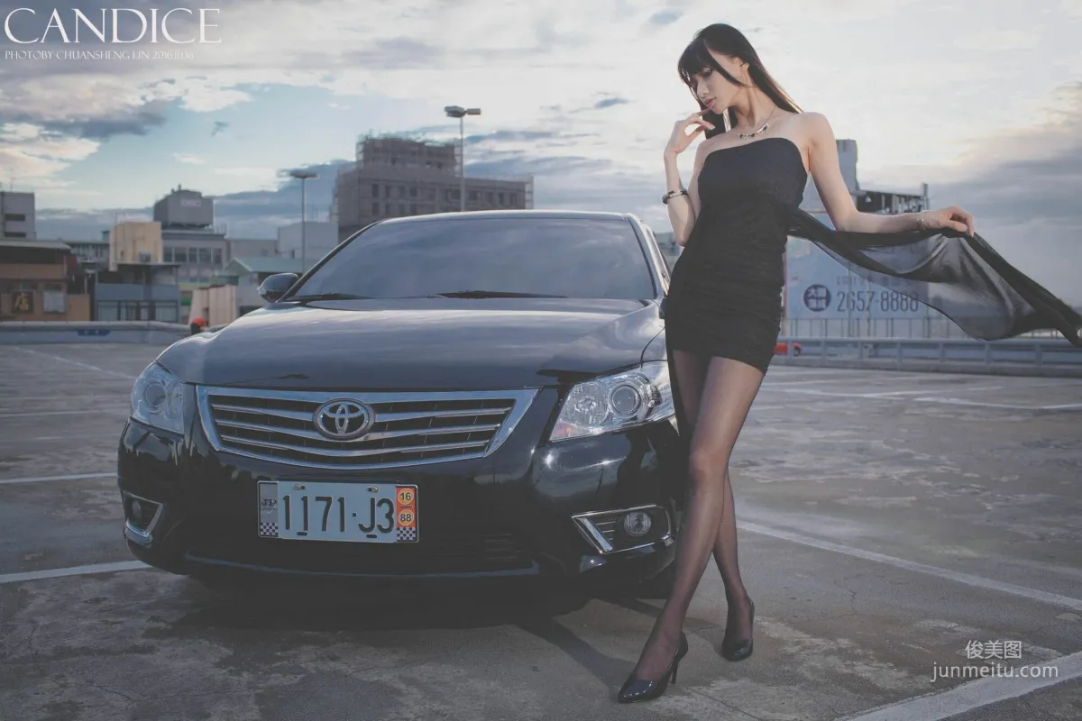 [台灣嫩模] 蔡譯心Candice《車外拍》 寫真集 65