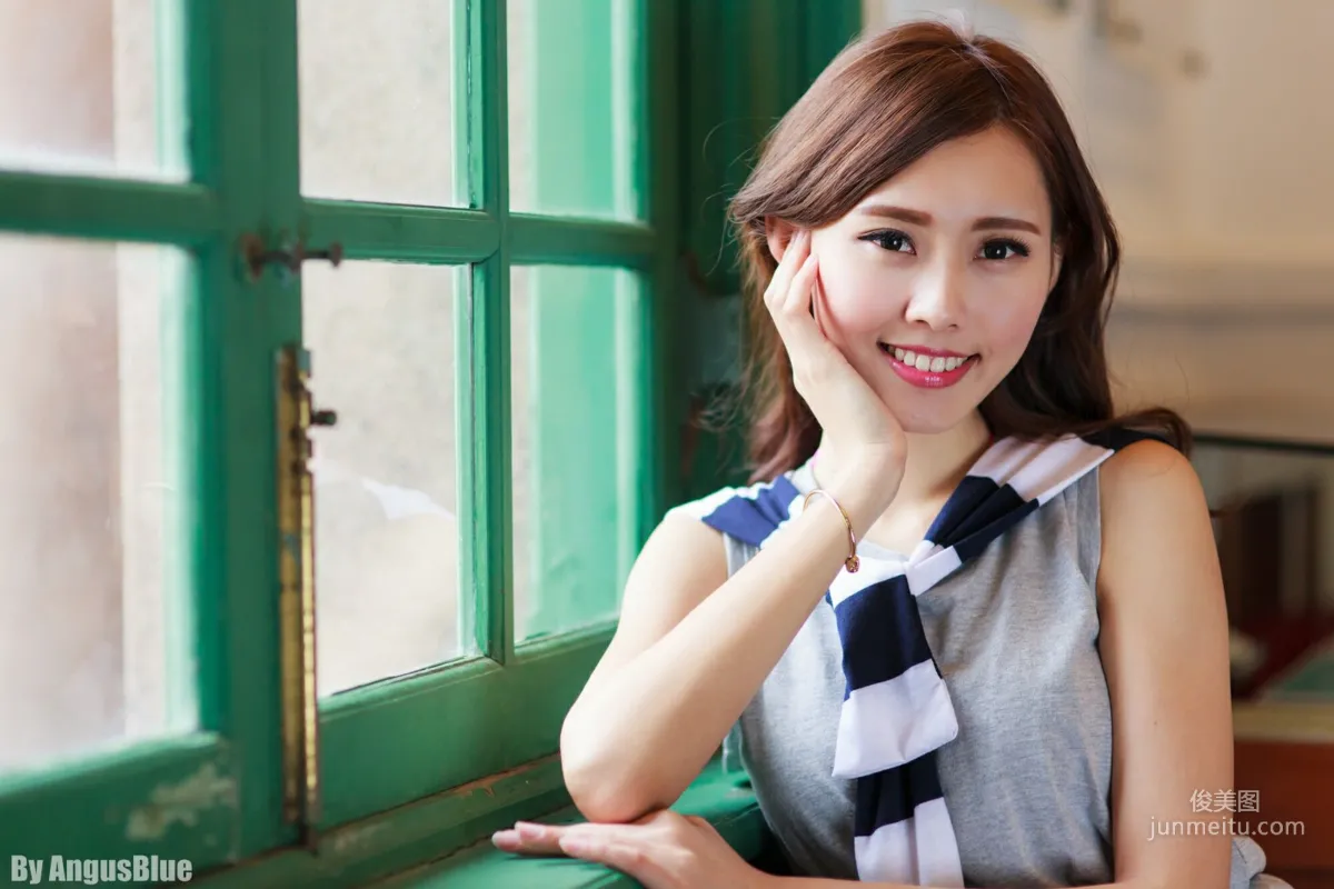 [Taiwan Beauties] Queenie Guo Minwen - Fresh Outdoor Shoot 3 Outfits Photo Set photo 31
