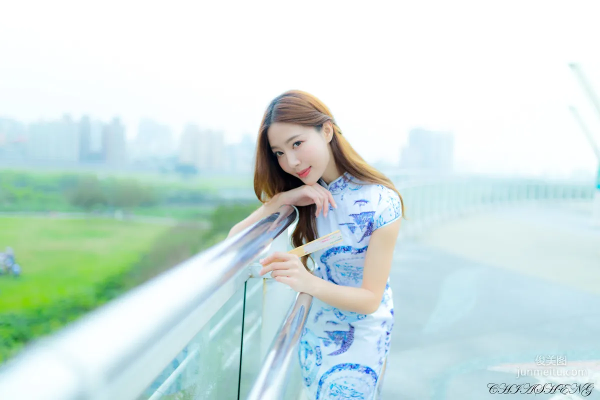 [Taiwan Beauties] Emma Jiang Yuen - Fresh Outdoor Shoot (Three Outfits) Photo Set photo 16