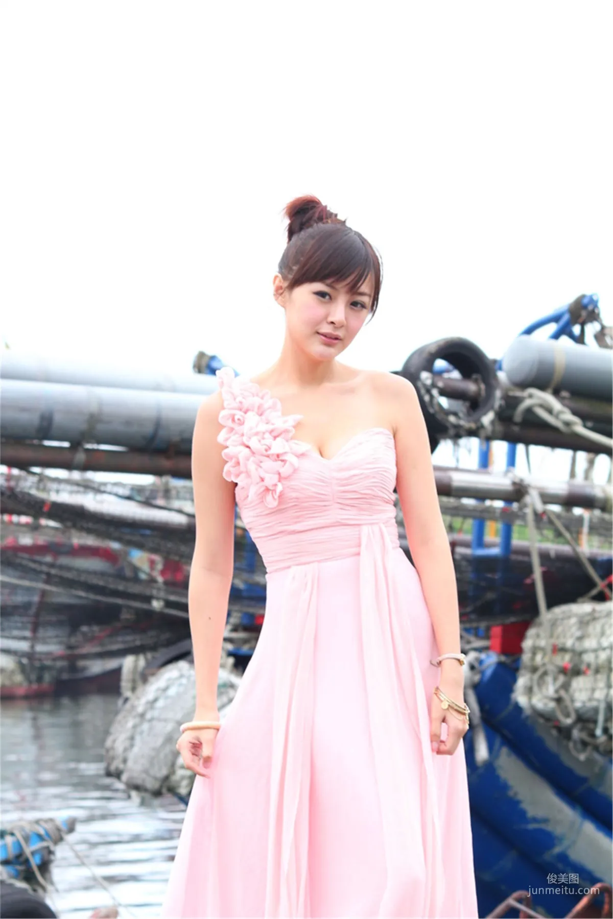 [Taiwan Goddess] Xiao Meng "Wushi Harbor Outdoor Shoot" Photo Set photo 62