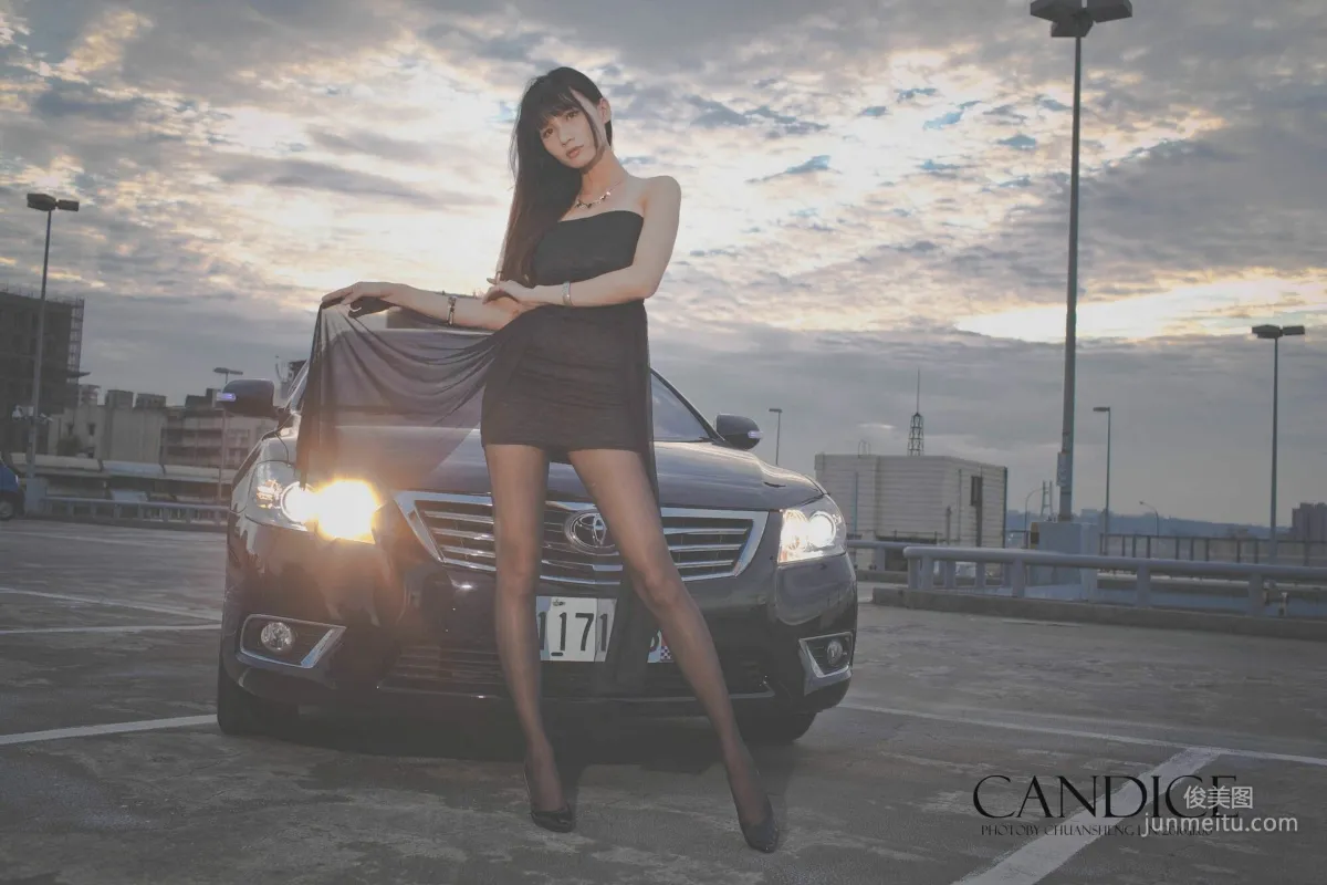 [台灣嫩模] 蔡譯心Candice《車外拍》 寫真集 71