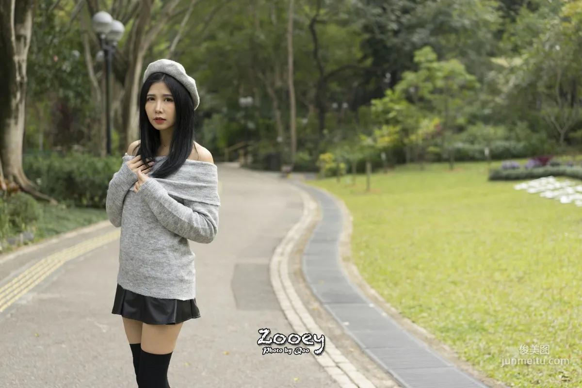 [Taiwan Beauties] Zooey, Outdoor Shoot Fresh and Pure 3 Outfits, Photo Set photo 24