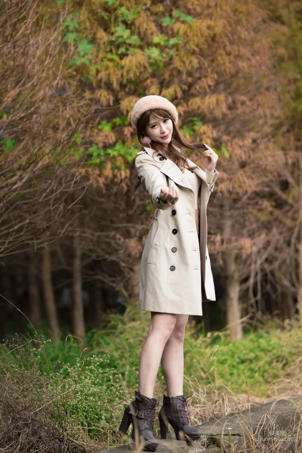 [Taiwan Beauties] Wu Yuqi Bald Cypress in Luzhu Photo Set photo 35