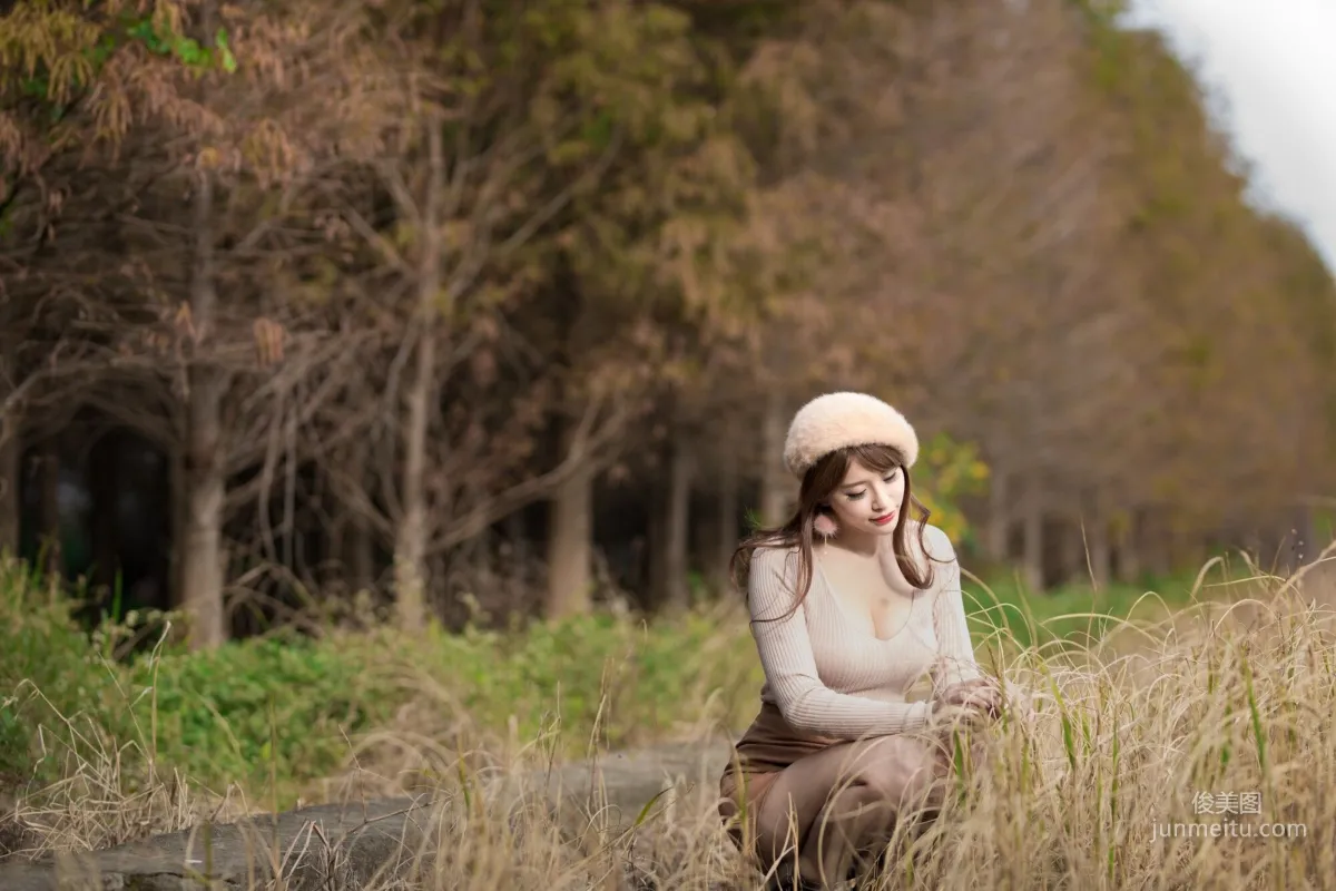 [Taiwan Beauties] Wu Yuqi Bald Cypress in Luzhu Photo Set photo 9