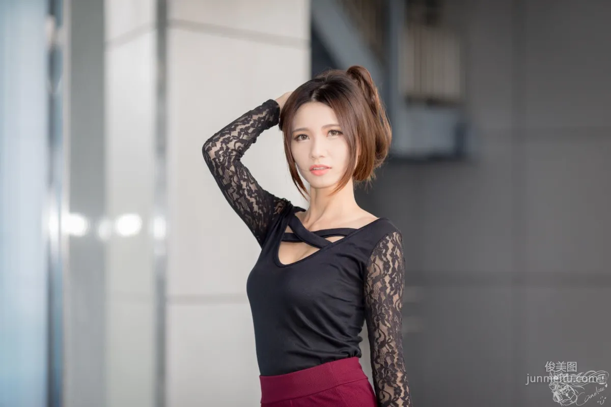 [Taiwan Beauties] Cai Yixin Xinyi Shopping District Street Snap Fashion Photo Set photo 78