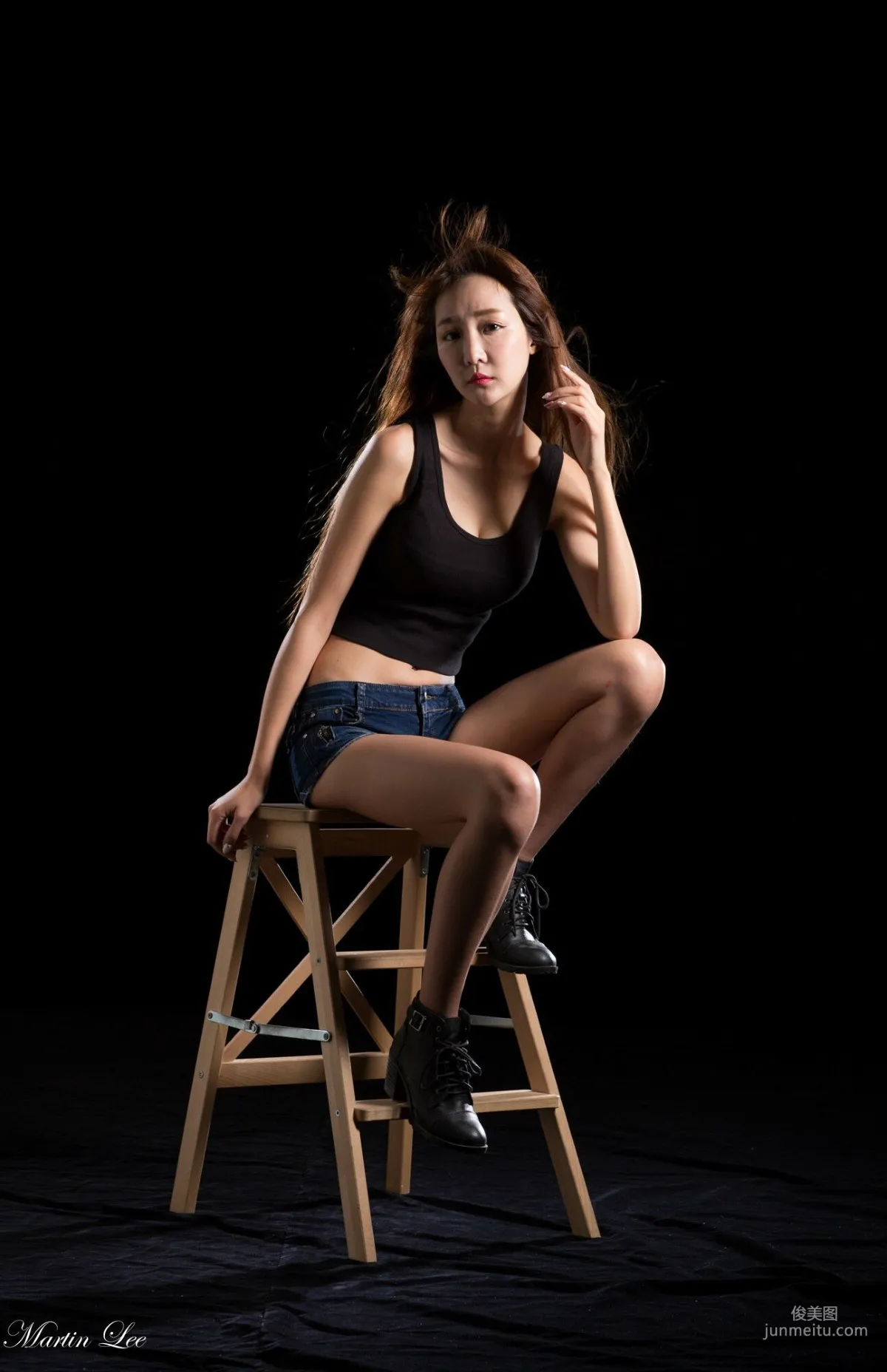 [Taiwan Beauties] Lv Man, Black Stockings Beauty, Three Outfits, Photo Set photo 33