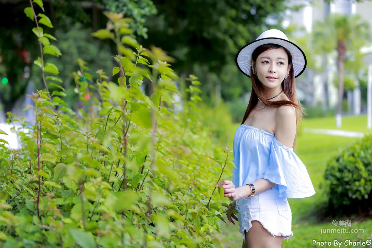 [Taiwan Beauties] Han Yu, Yuanshan Flower Expo Outdoor Shoot Photo Set photo 57