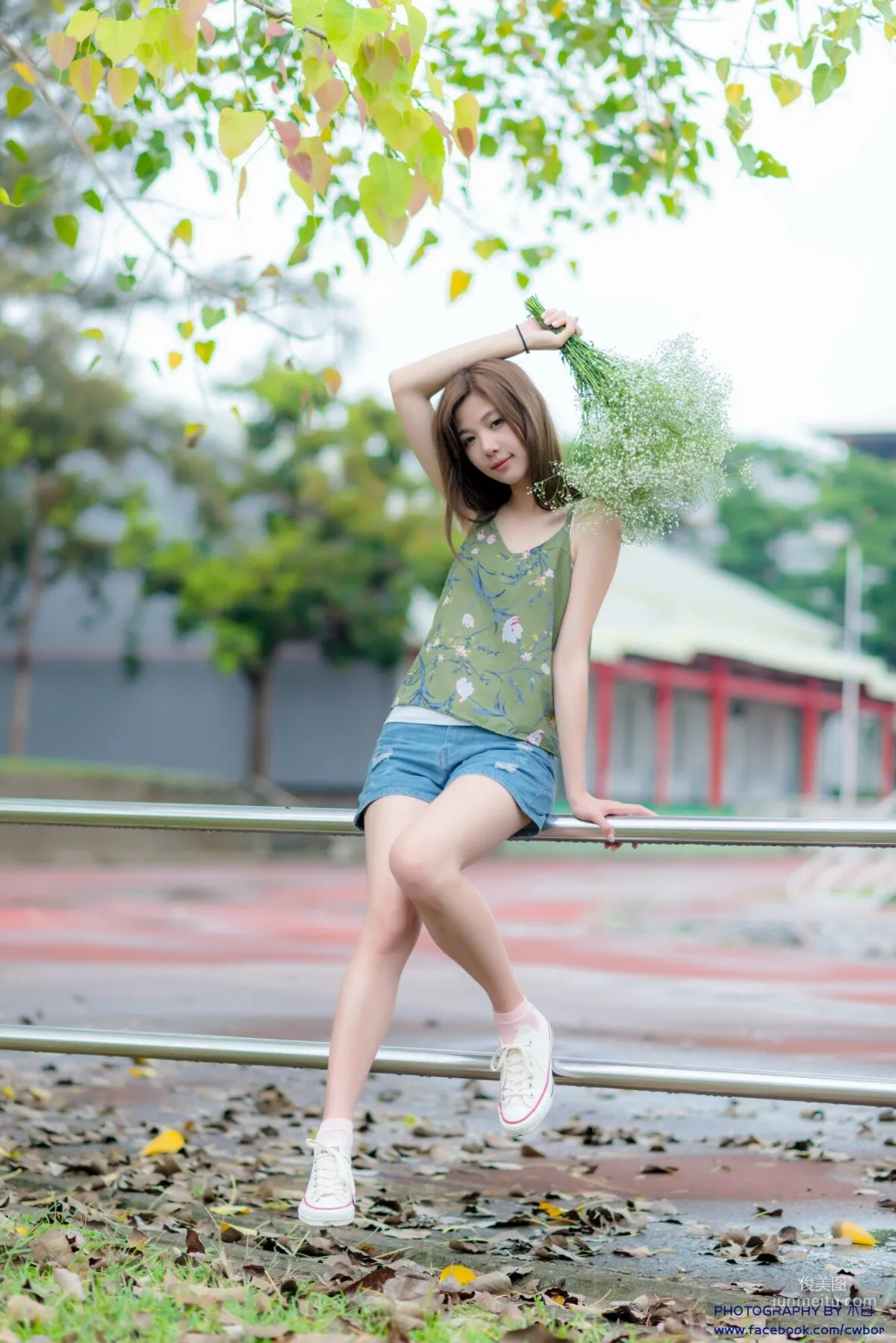 [Taiwan Beauties] Dash Xu, Afternoon Session at Youchang Elementary School Fashion Outdoor Shoot Photo Set photo 41