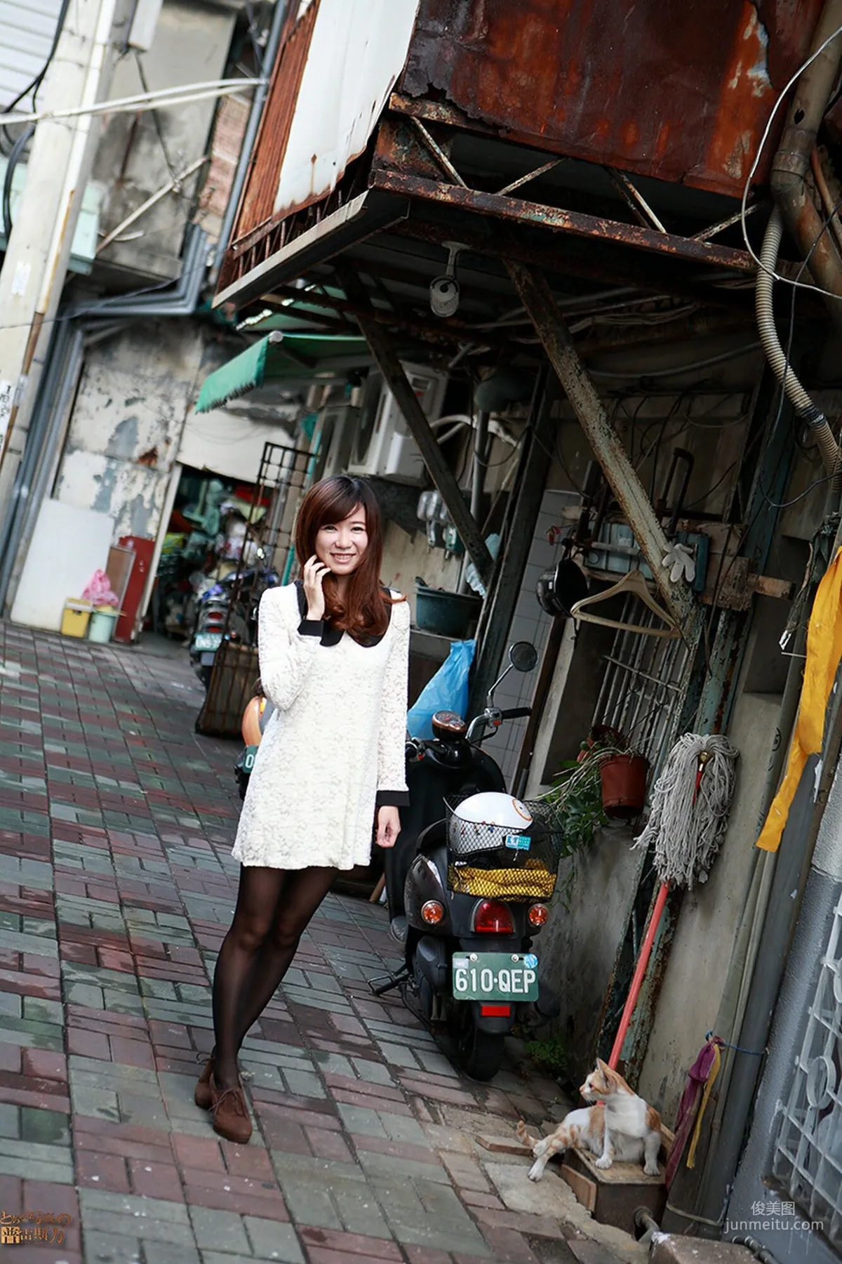 [Taiwan Beauties] Wanzi, Tainan Xiaoximen Outdoor Shoot Photo Set photo 11