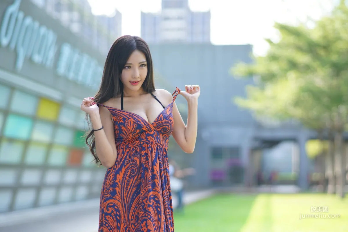 [Taiwan Beauties] Zhao Yun Syuan Taichung Art Museum Long Skirt Series Photo Set photo 30