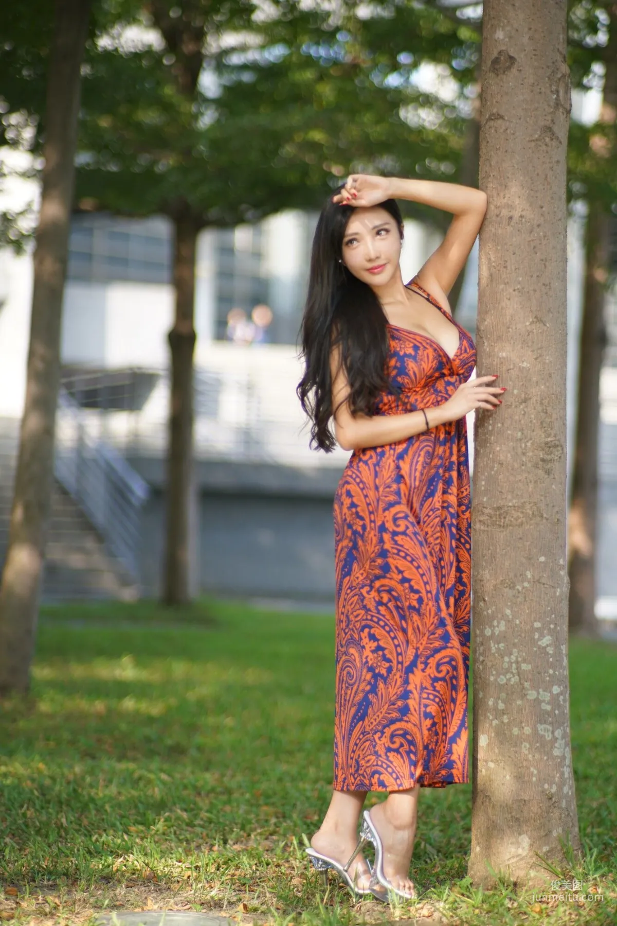 [Taiwan Beauties] Zhao Yun Syuan Taichung Art Museum Long Skirt Series Photo Set photo 57