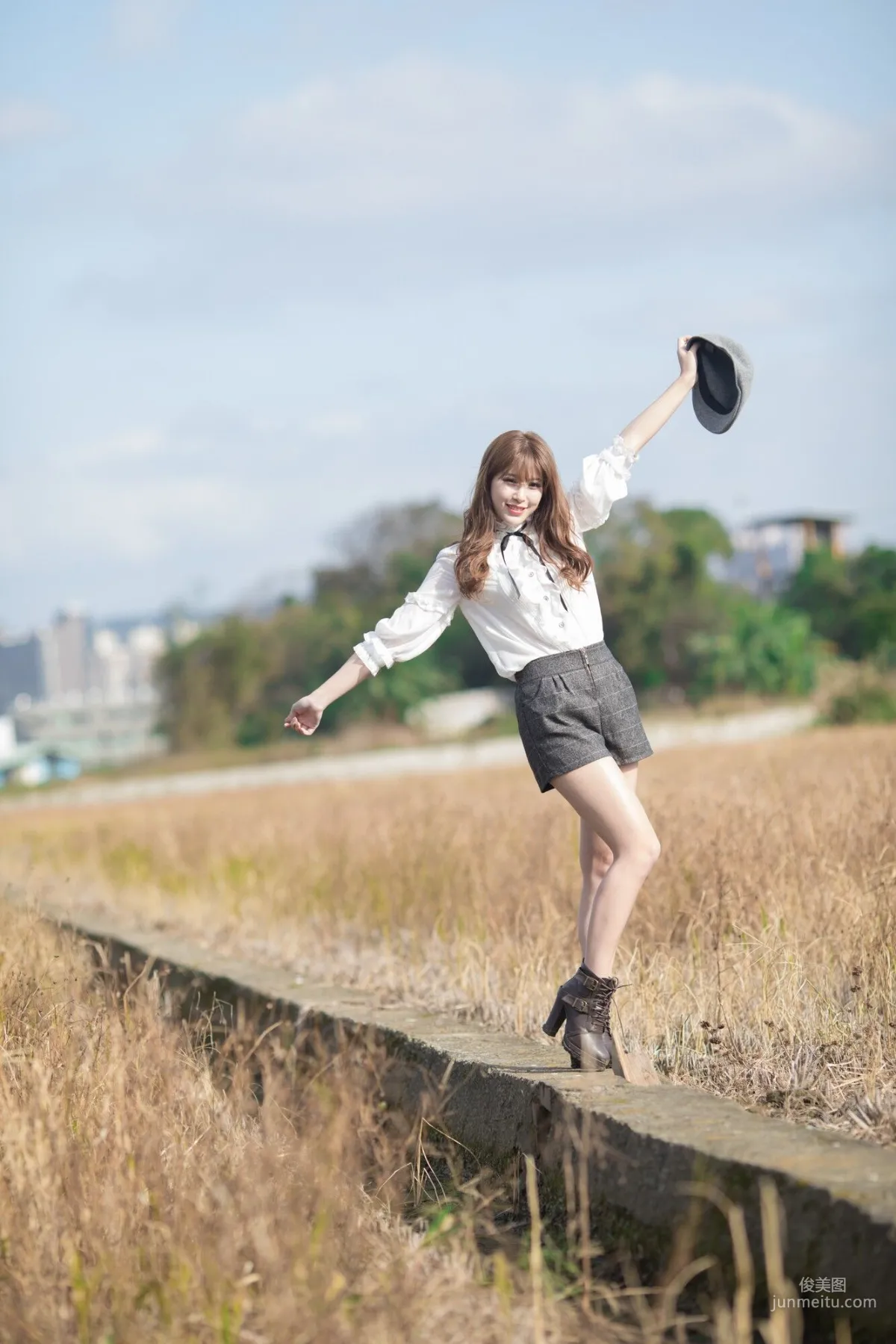 [Taiwan Beauties] Wu Yuqi Bald Cypress in Luzhu Photo Set photo 12