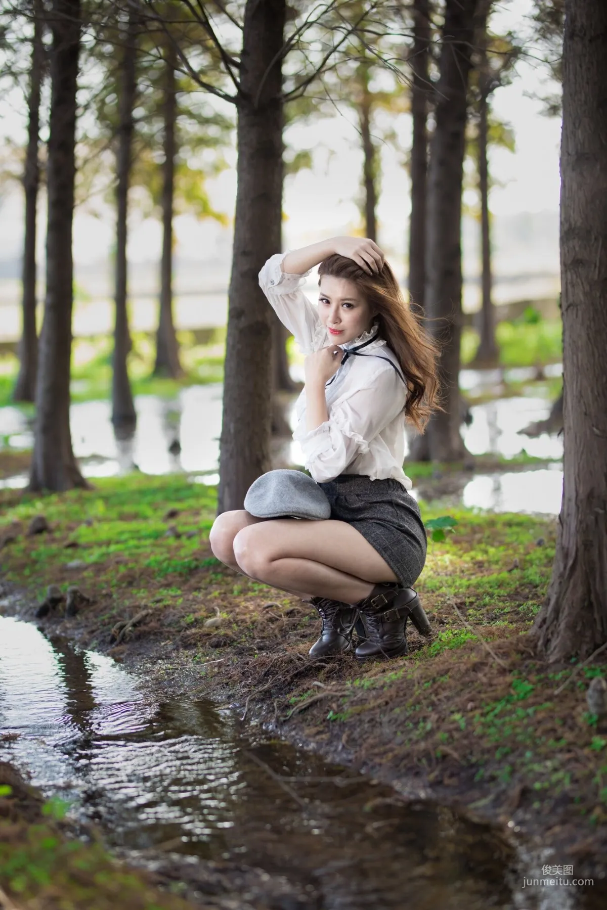 [Taiwan Beauties] Wu Yuqi Bald Cypress in Luzhu Photo Set photo 45