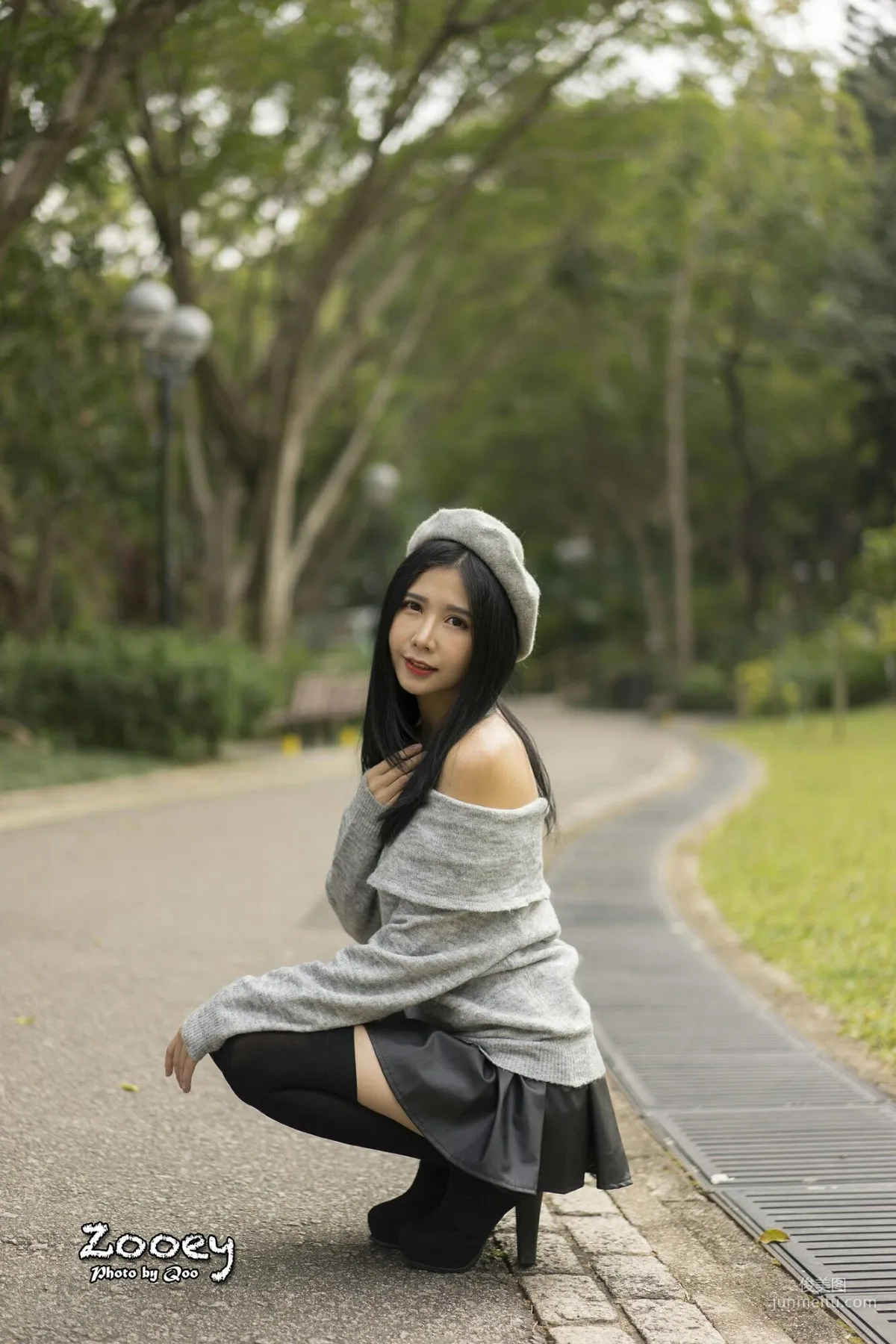 [Taiwan Beauties] Zooey, Outdoor Shoot Fresh and Pure 3 Outfits, Photo Set photo 35