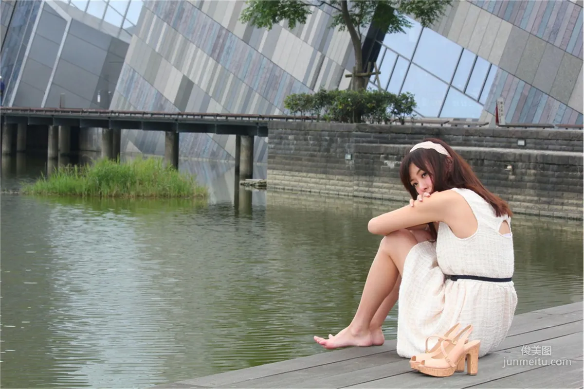 [Taiwan Goddess] Xiao Meng "Wushi Harbor Outdoor Shoot" Photo Set photo 12