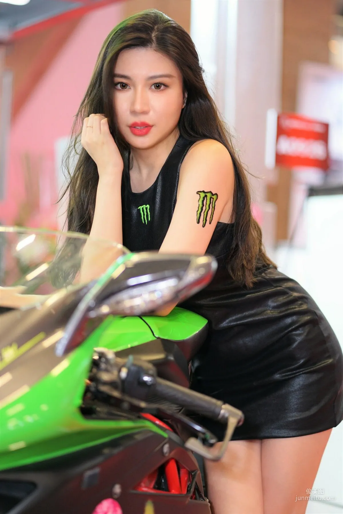 [Taiwan Beauty Model Exhibition Series] 2018 Taipei International Auto Parts + Motorcycle Industry Exhibition Shoot Photo Collection photo 113