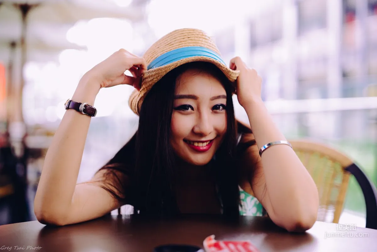 [Taiwan Beauties] Joan Xiaokui, Fresh Leg Model Style and Xinyi Street Snap Photo Set photo 42