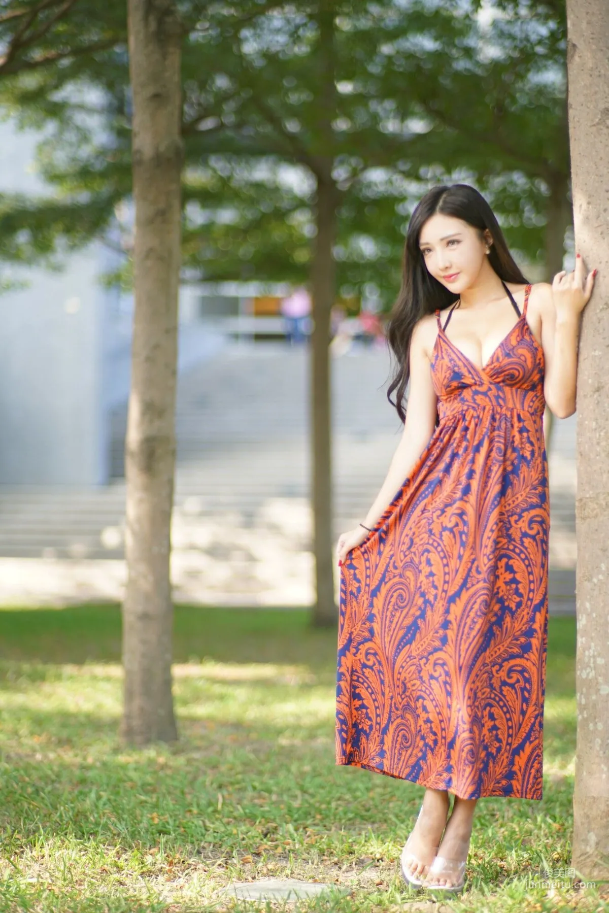 [Taiwan Beauties] Zhao Yun Syuan Taichung Art Museum Long Skirt Series Photo Set photo 29
