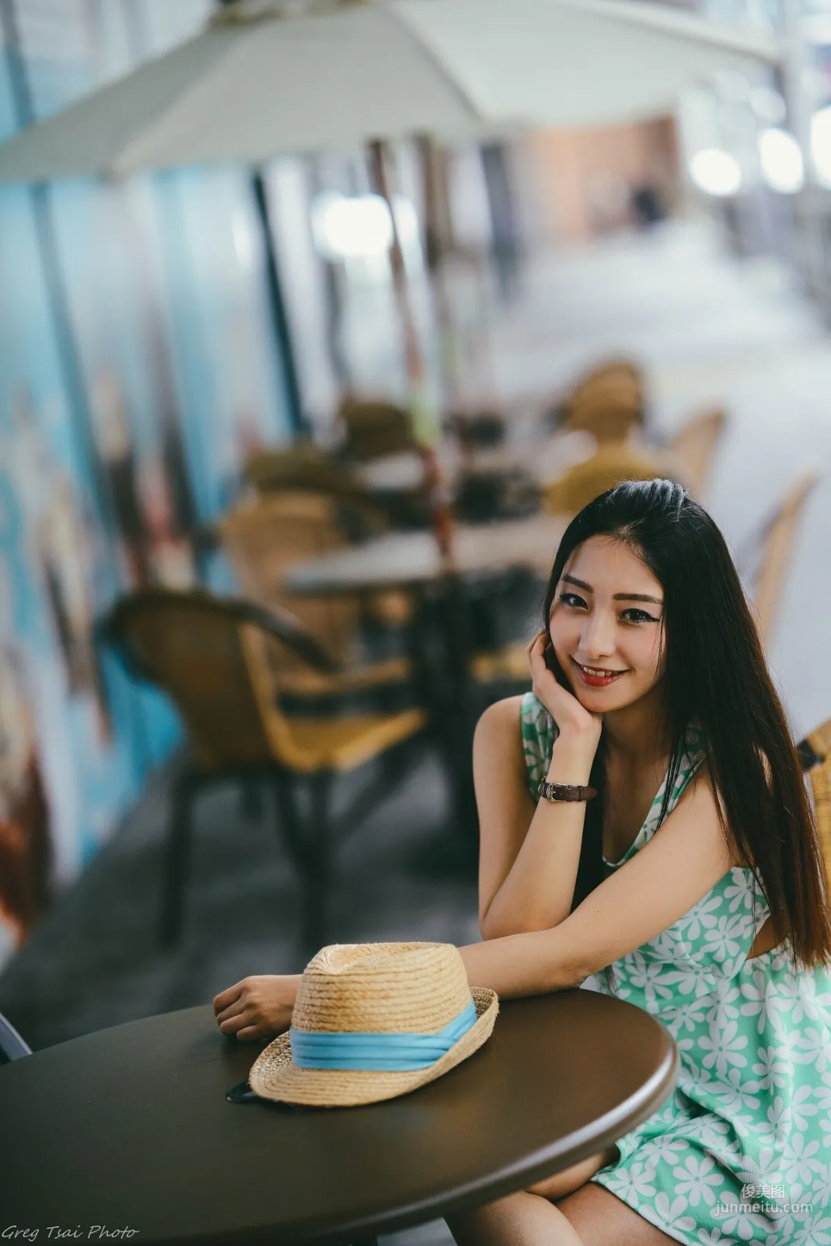[Taiwan Beauties] Joan Xiaokui, Fresh Leg Model Style and Xinyi Street Snap Photo Set photo 43