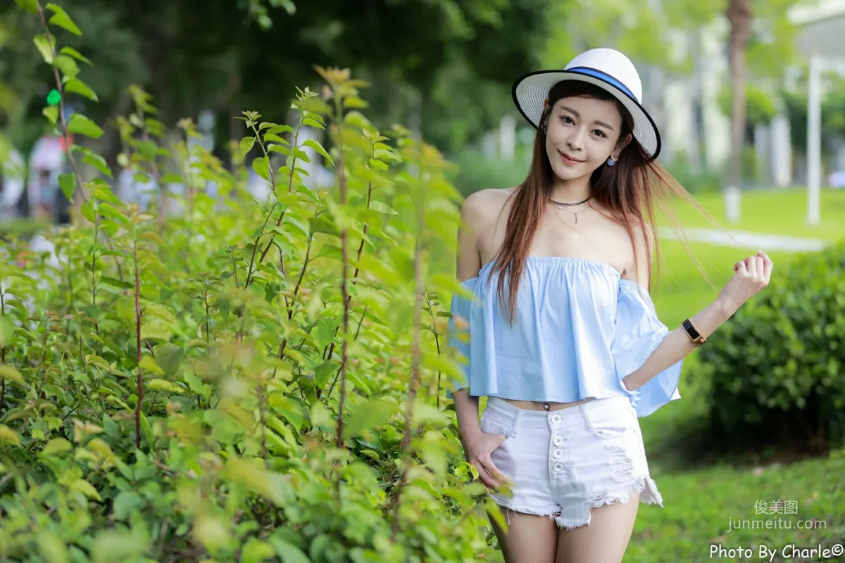 [Taiwan Beauties] Han Yu, Yuanshan Flower Expo Outdoor Shoot Photo Set photo 50