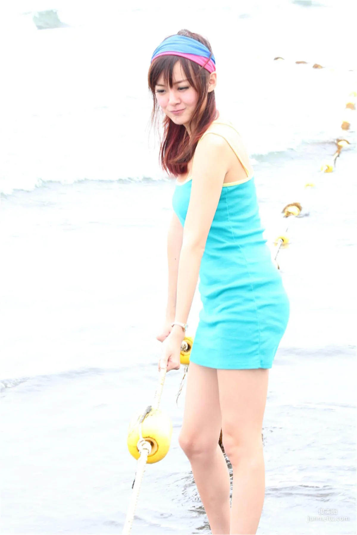 [Taiwan Goddess] Xiao Meng "Wushi Harbor Outdoor Shoot" Photo Set photo 26