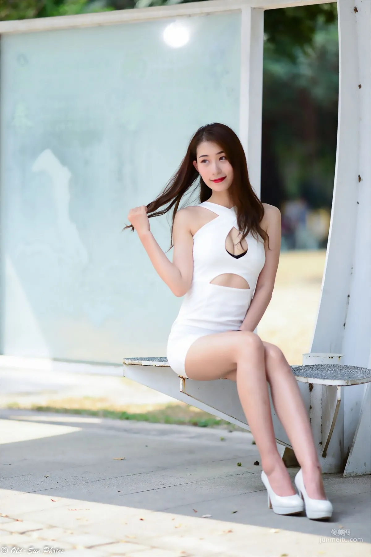 [Taiwan Beauties] Xiao Yu 'Zuoying Botanical Garden' Sexy Outdoor Shoot Photo Set photo 82