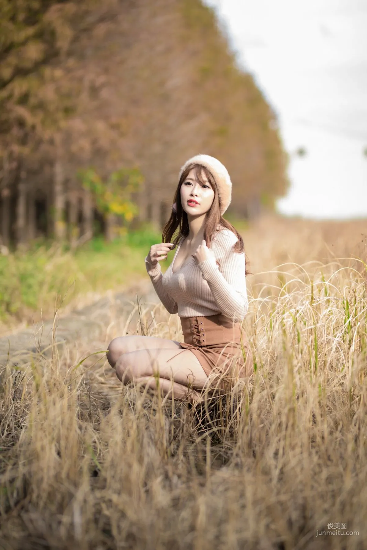 [Taiwan Beauties] Wu Yuqi Bald Cypress in Luzhu Photo Set photo 42