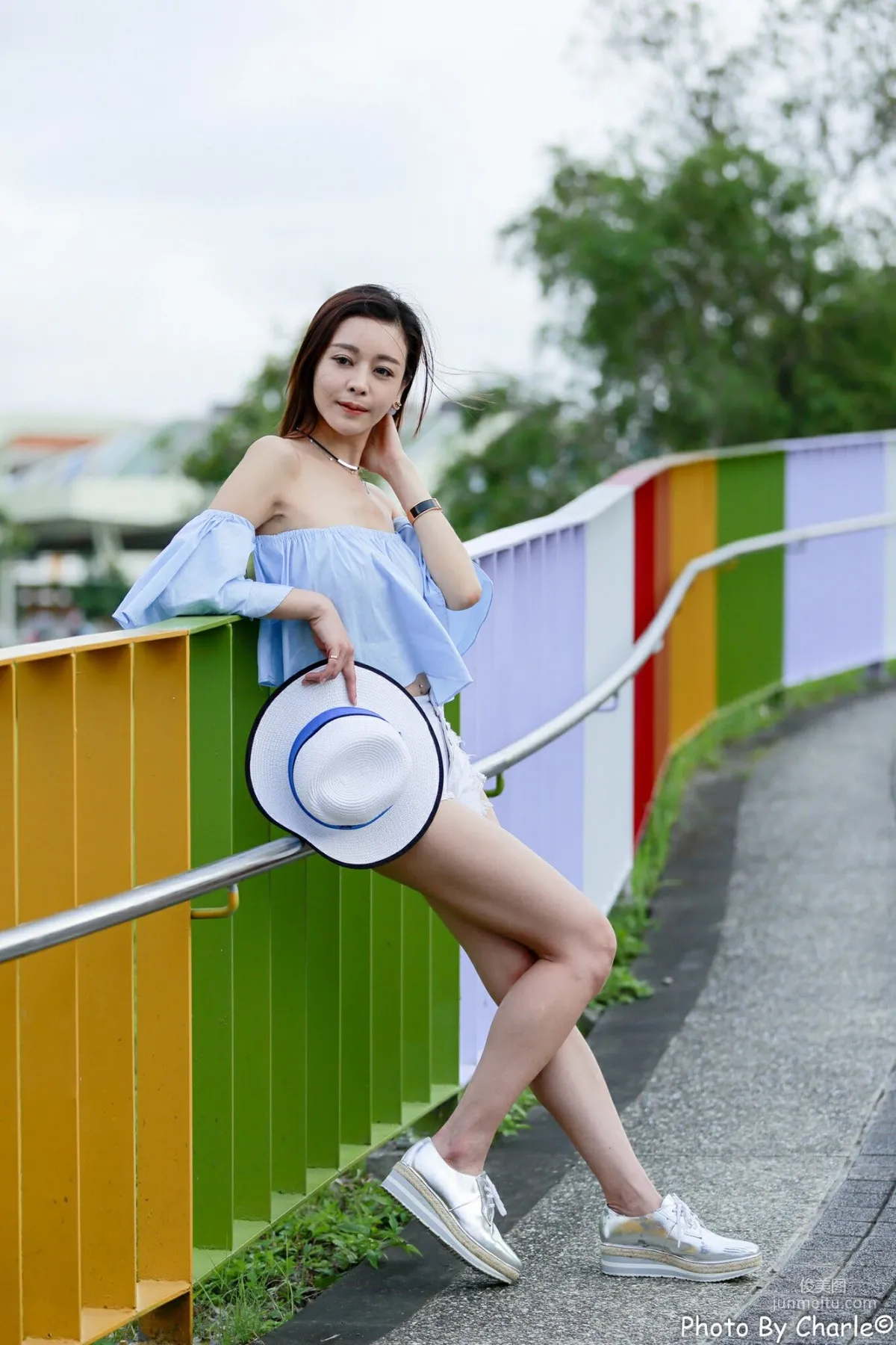 [Taiwan Beauties] Han Yu, Yuanshan Flower Expo Outdoor Shoot Photo Set photo 5