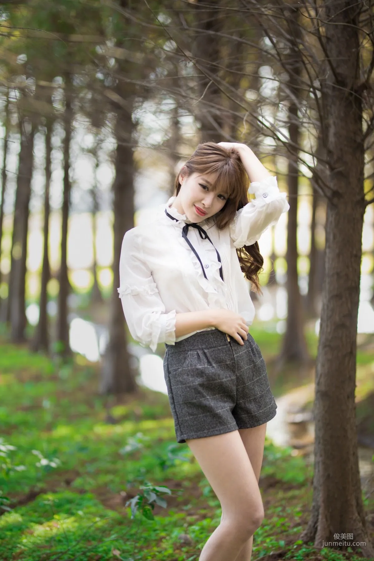 [Taiwan Beauties] Wu Yuqi Bald Cypress in Luzhu Photo Set photo 21