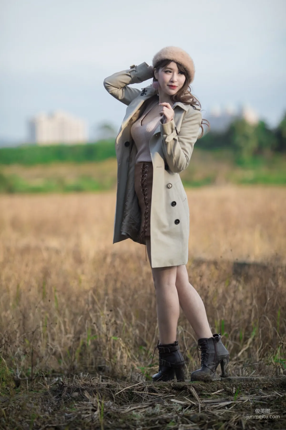 [Taiwan Beauties] Wu Yuqi Bald Cypress in Luzhu Photo Set photo 49