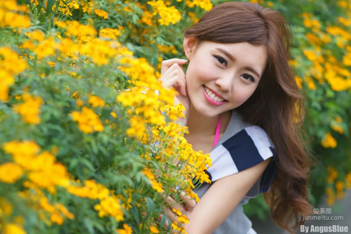 [Taiwan Beauties] Queenie Guo Minwen - Fresh Outdoor Shoot 3 Outfits Photo Set photo 2