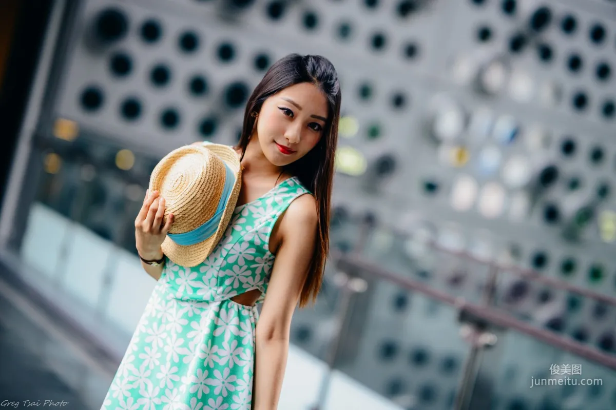 [Taiwan Beauties] Joan Xiaokui, Fresh Leg Model Style and Xinyi Street Snap Photo Set photo 34