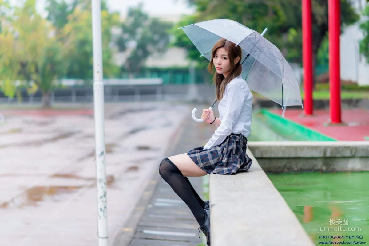 [Taiwan Beauties] Dash Xu, Afternoon Session at Youchang Elementary School Fashion Outdoor Shoot Photo Set photo 21