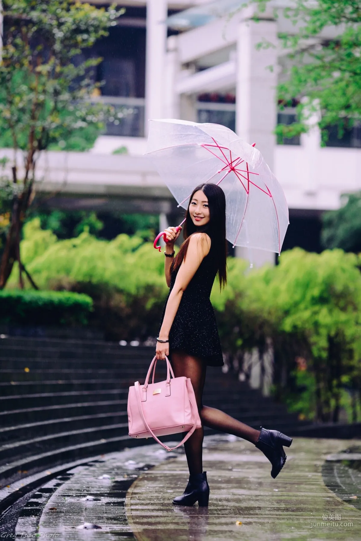 [Taiwan Beauties] Joan Xiaokui, Fresh Leg Model Style and Xinyi Street Snap Photo Set photo 44